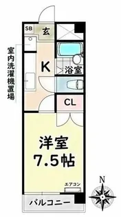 ル・ポン新瑞【4C号室】の間取り