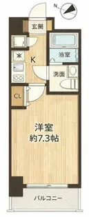 セレニテ京橋クレア【13階】の間取り