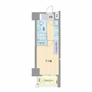 ライブコート千種【3階】の間取り