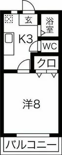 リブラン・ドゥ【205号室】の間取り