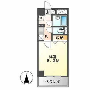 Joindre東山(ジョアンドルヒガシヤマ)【2階】の間取り