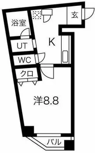 アールズコート新瑞橋駅前【3階】の間取り