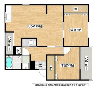 Casa森林【1階】の間取り