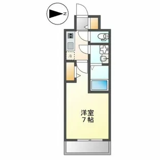 ファステート栄セントラル【304号室】の間取り