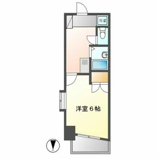 シティライフ名駅(竹橋町)【2階】の間取り