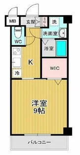 1Kの間取り画像