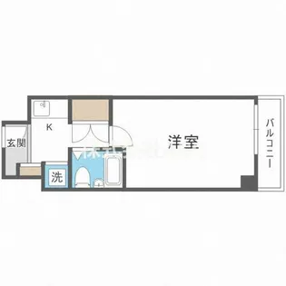 エルデ大手前【702号室】の間取り