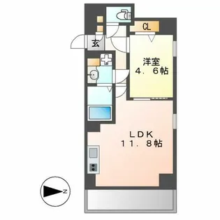 パールコートⅡ【5階】の間取り