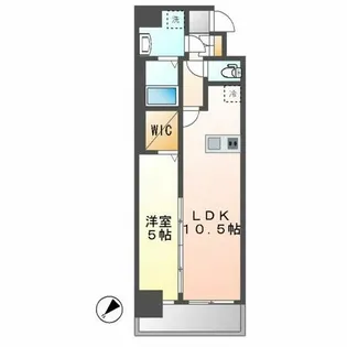 MAXIV名古屋上前津【12階】の間取り