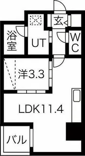 GK fan レジデンス【5階】の間取り