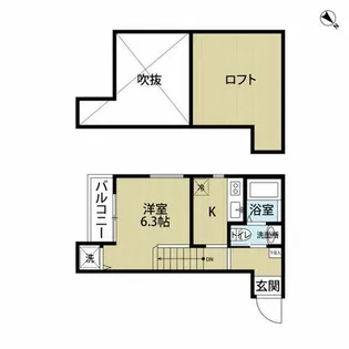 Cornet産大前(コロネ)【205号室】の間取り