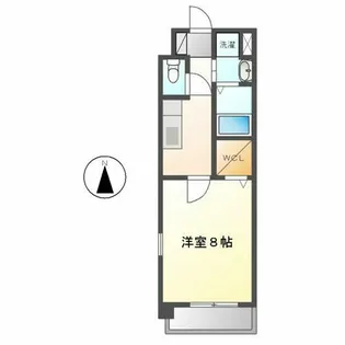 サルデーニャ【5階】の間取り