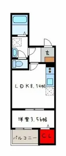 F+style八尾西山本町2号館【1階】の間取り