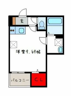 F+style八尾西山本町2号館【2階】の間取り