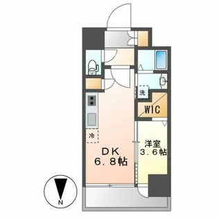 エステムコート名古屋上前津【13階】の間取り