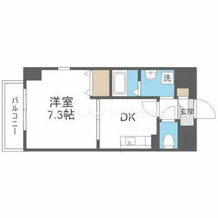 ソレアード昼ヶ丘【6階】の間取り