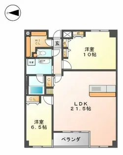 グラン・アベニュー栄【907号室】の間取り