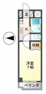 メゾン・NOVA【405号室】の間取り