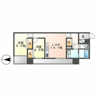 三の丸殿【2階】の間取り