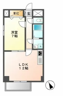 W HOUSE【401号室】の間取り