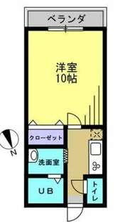 サンシャイン青山【2階】の間取り