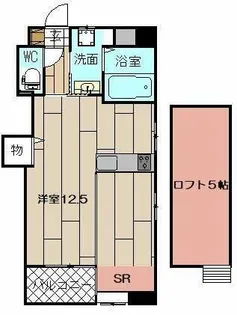 LUMINOUS AI 清水【7階】の間取り