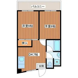ルーマ328【4階】の間取り