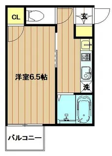 MESSAGE天神橋池田町【805号室】の間取り