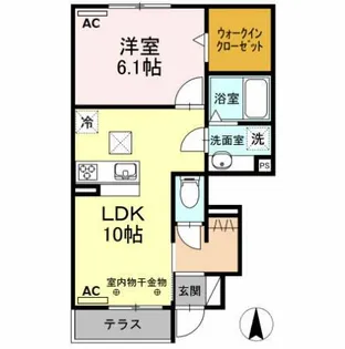 Strahl A【1階】の間取り