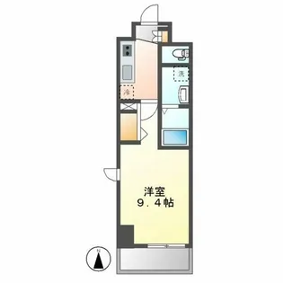 アヴェリエ栄三丁目【5階】の間取り