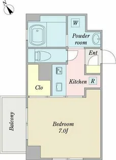 プロシード吹上【1階】の間取り