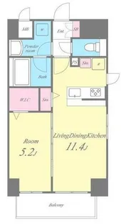 precioso神戸【6階】の間取り