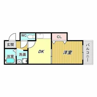 ドルチェあびこ【1階】の間取り