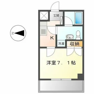 アムバーハウスジングウ【3階】の間取り