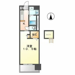 Aranjuez千原(アランフェス チハラ)【7階】の間取り