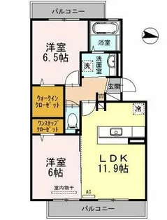 ファミリア金剛【2階】の間取り
