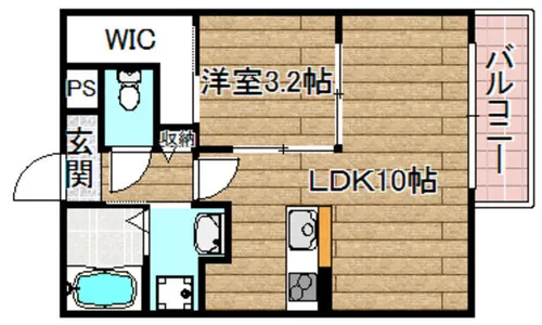 Granche Lierre(グランシェリーエ)【1階】の間取り