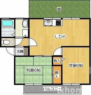 ハイムソレーユ【1階】の間取り