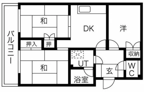 ドムール芝高【4階】の間取り