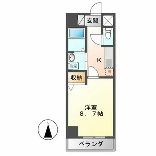 HF丸の内レジデンス【10階】の間取り