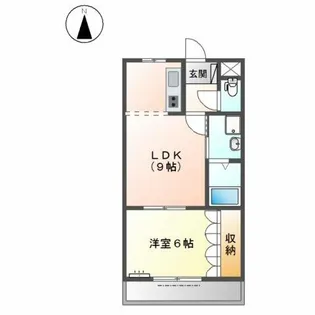 Glorious 88【1階】の間取り