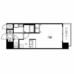 プレサンス名古屋STATIONザ・シティ【3階】の間取り