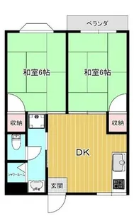 メゾン・ド・リビエール【202号室】の間取り