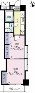 木下鉱産ビル【7階】の間取り