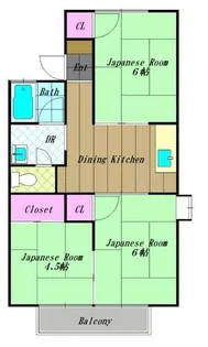 ハイツ向陽【101号室】の間取り