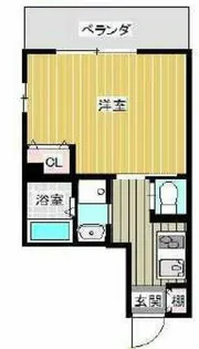 みおつくし小路【9階】の間取り