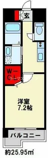 アクシオ片野【3階】の間取り