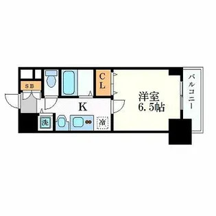 プレサンス名古屋STATIONアライブ【11階】の間取り