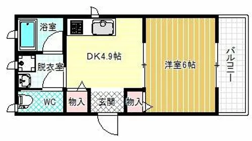 Bellus【1階】の間取り