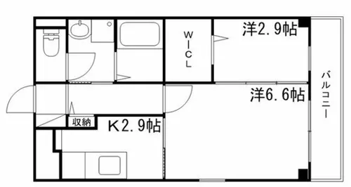 マジェスティコート【3階】の間取り